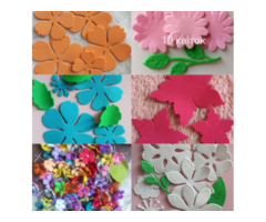 Заготовка, вирубка із фоамірану для подальшої творчості