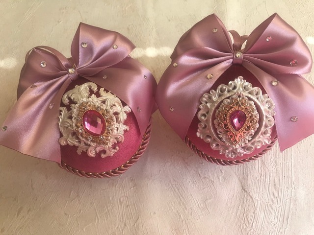 Новорічні ялинкові іграшки ручної роботи