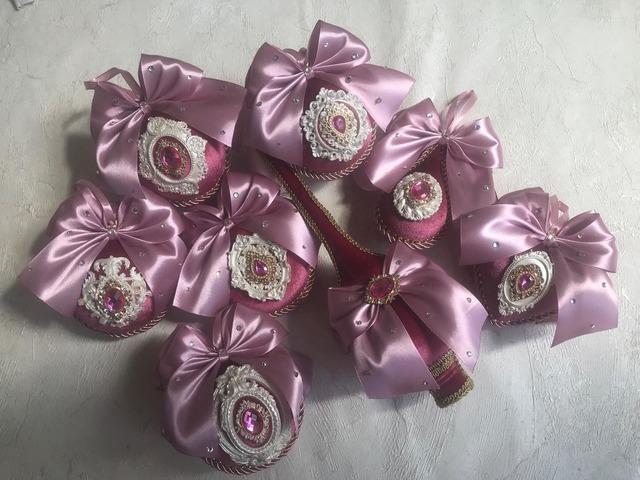 Новорічні ялинкові іграшки ручної роботи