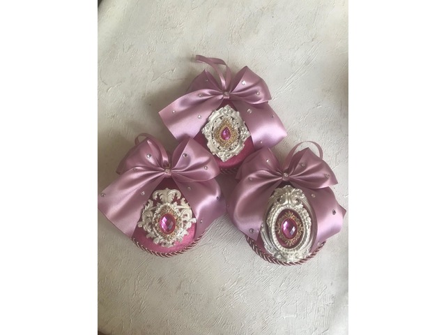 Новорічні ялинкові іграшки ручної роботи