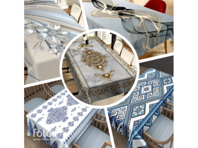 Скатертини, поліестер - нові