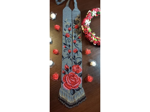 Гердан з бісеру.