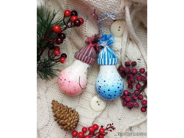 Новорічний комплект сніговики, новорічний декор