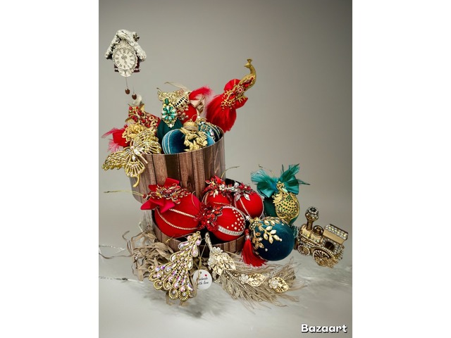 Ексклюзивні новорічні іграшки ручної роботи