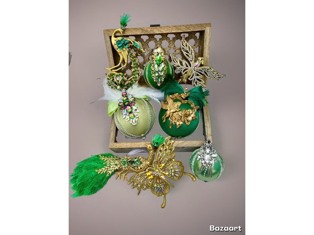 Ексклюзивні новорічні іграшки ручної роботи