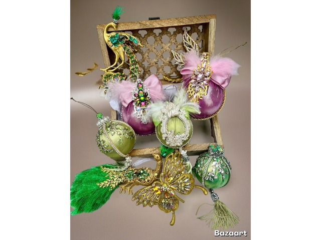 Ексклюзивні новорічні іграшки ручної роботи