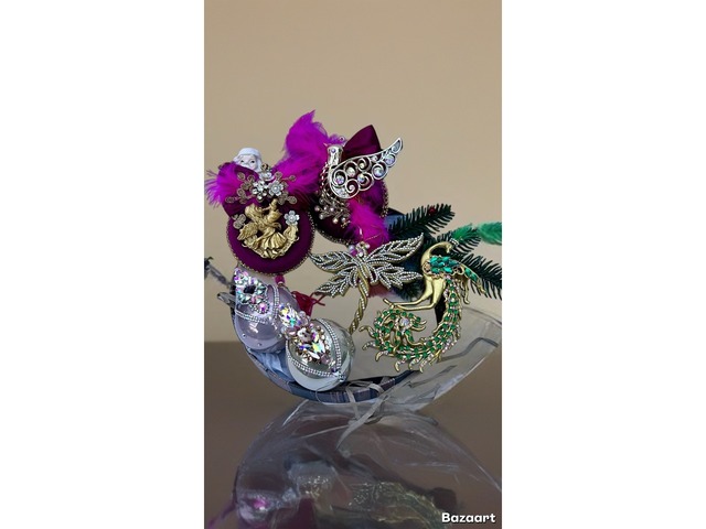 Ексклюзивні новорічні іграшки ручної роботи