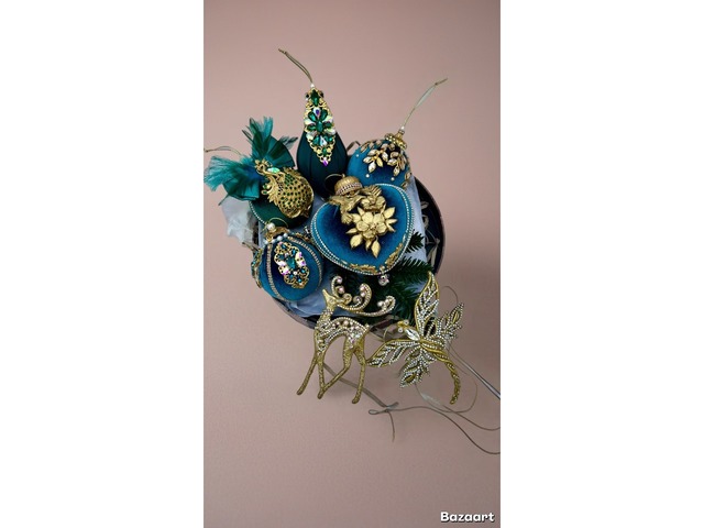 Ексклюзивні новорічні іграшки ручної роботи