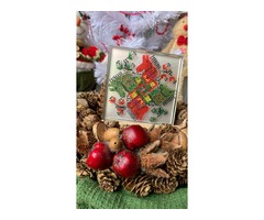 Вишивка на склі