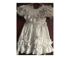 Святкова нарядна біла сукня - вживана
