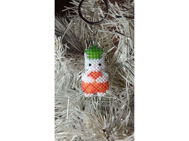 Брелки з бісеру Амігурумі