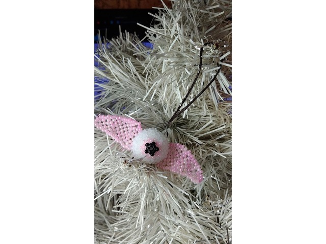 Брелки з бісеру Амігурумі