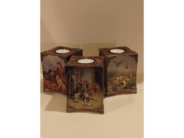 Подсвечник "Охота"