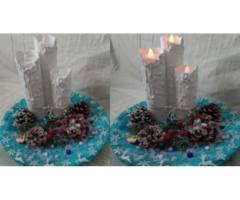 Новорічний декор, композиції