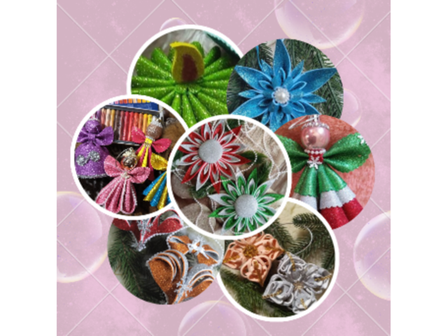 Ялинкові прикраси із фоамірану