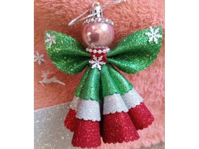 Ялинкові прикраси із фоамірану