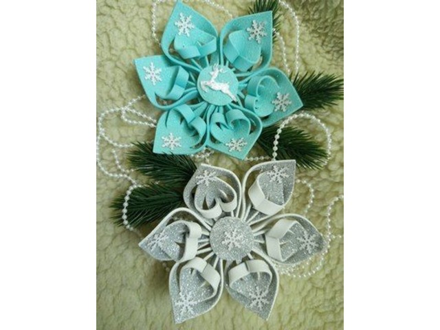 Ялинкові прикраси із фоамірану