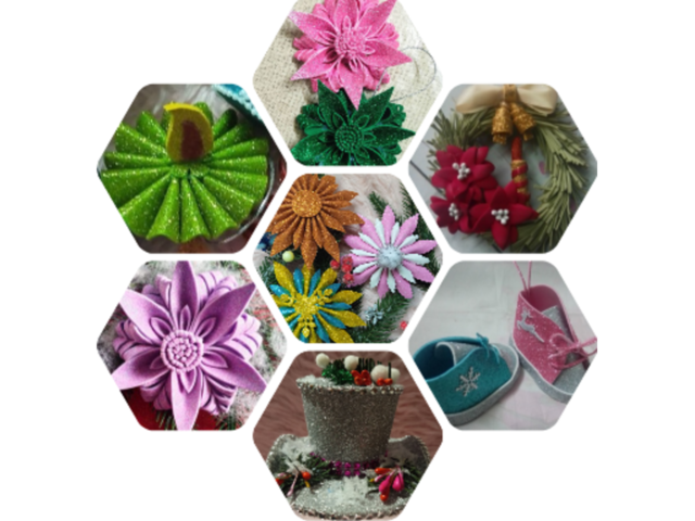 Ялинкові прикраси із фоамірану