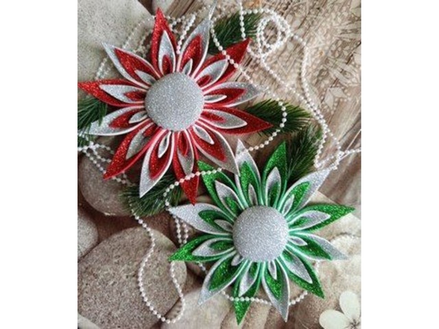 Ялинкові прикраси із фоамірану