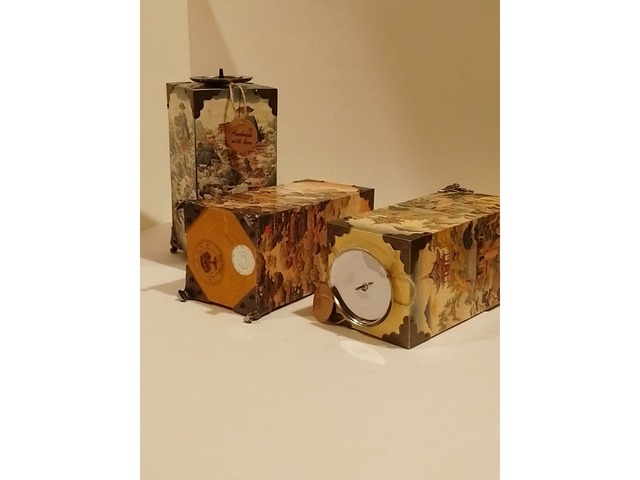 Подсвечник "Домики"