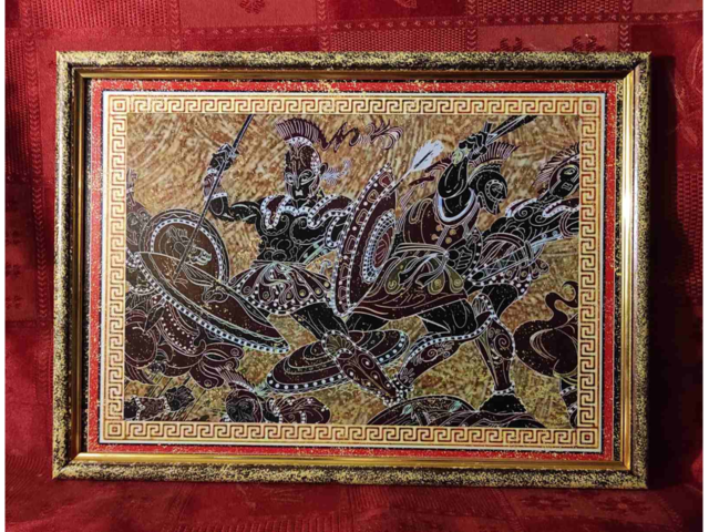 Картина,панно.Античный стиль,Греция.