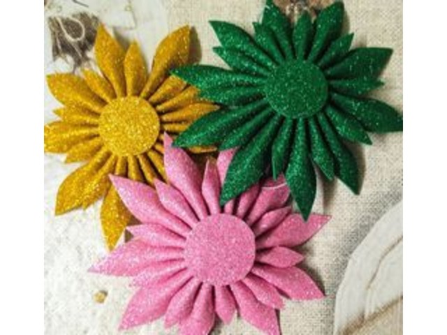 Новорічні іграшки із фоамірану