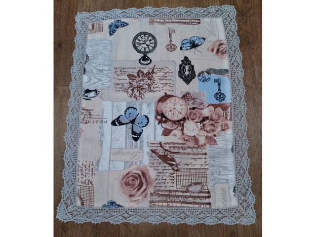 Полотенце с ажурной каймой