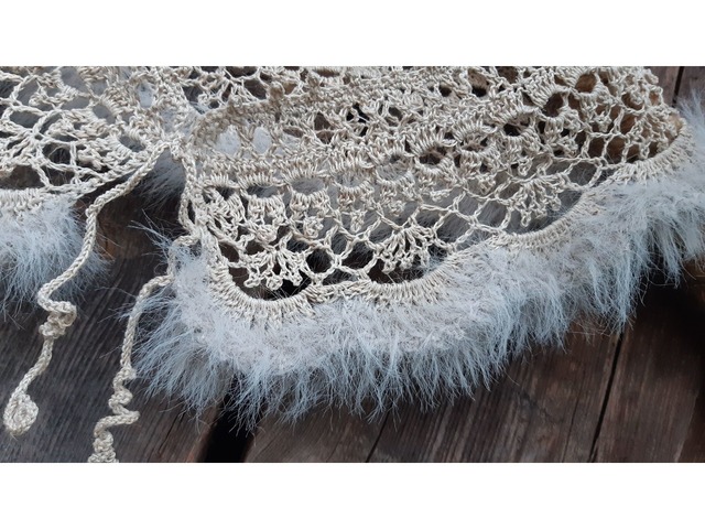 комірець мереживний плетений