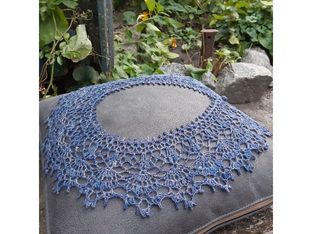 комірець мереживний плетений