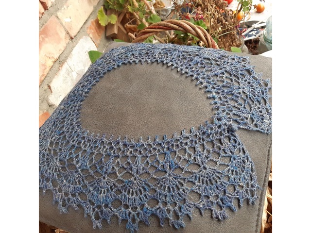 комірець мереживний плетений