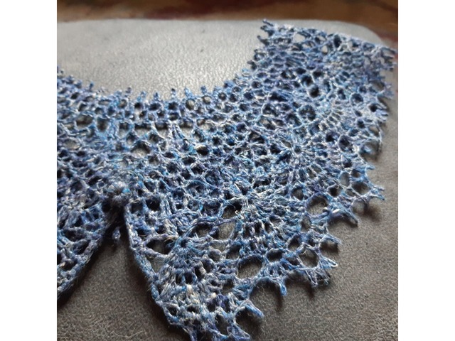 комірець мереживний плетений