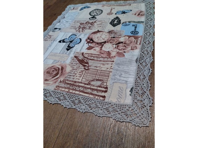 Полотенце с ажурной каймой