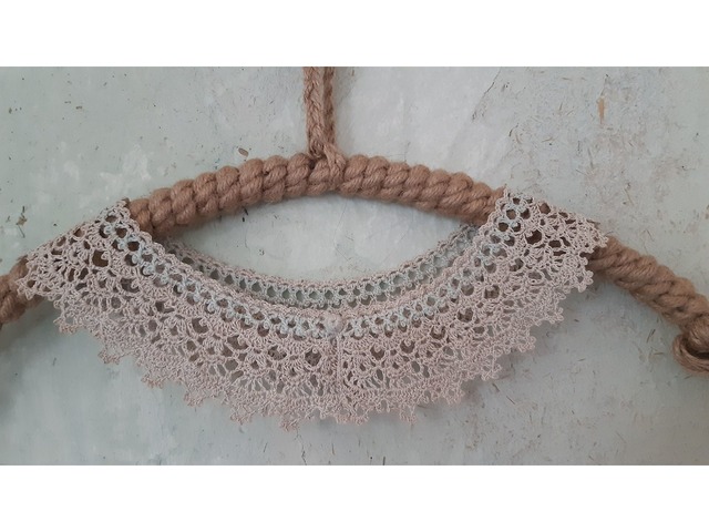 комірець мереживний плетений