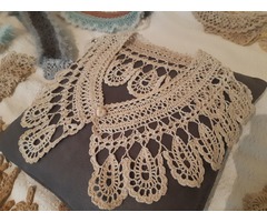 комірець мереживний плетений