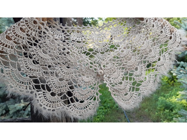 комірець мереживний плетений