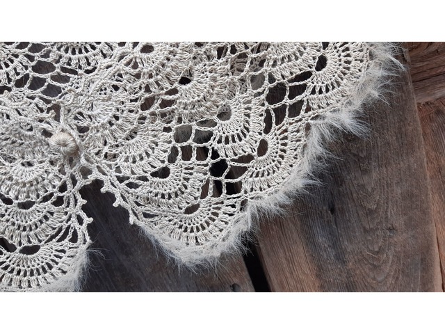 комірець мереживний плетений