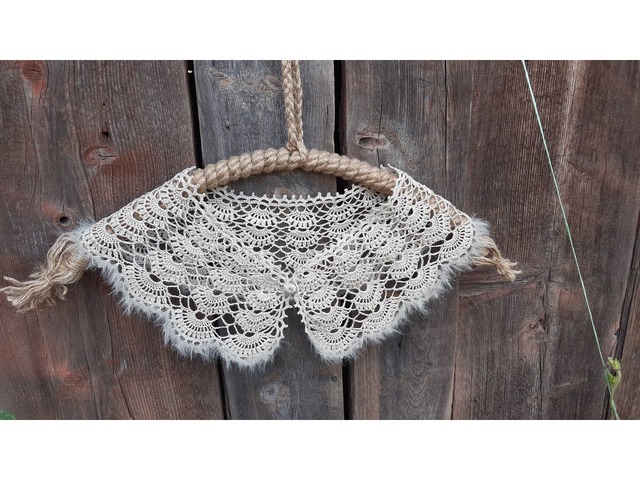 комірець мереживний плетений