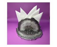 Серветниця з епоксидної смоли. Подарунок.