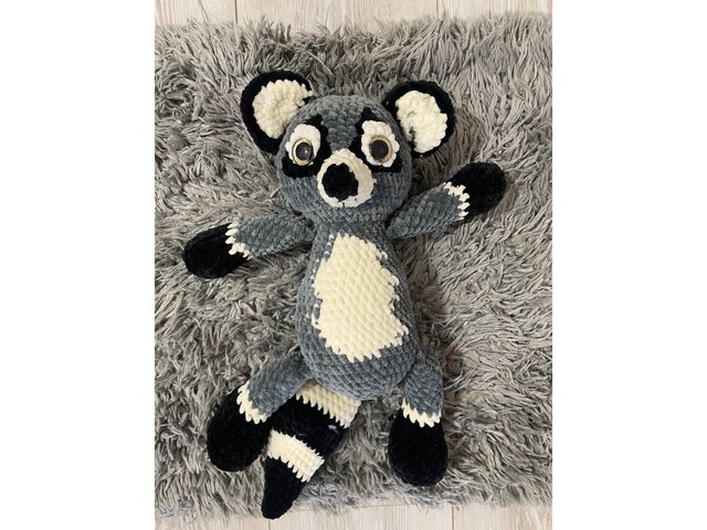 М'яка іграшка з плюша "Енот-полоскун"