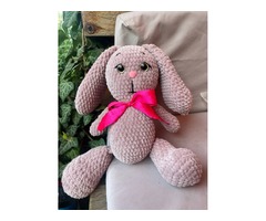 Зайка з плюша на подарунок