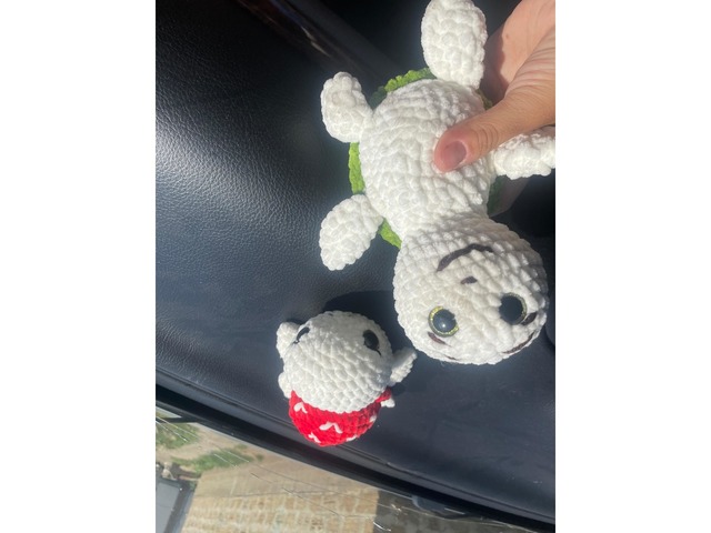 Черепашки з велюра