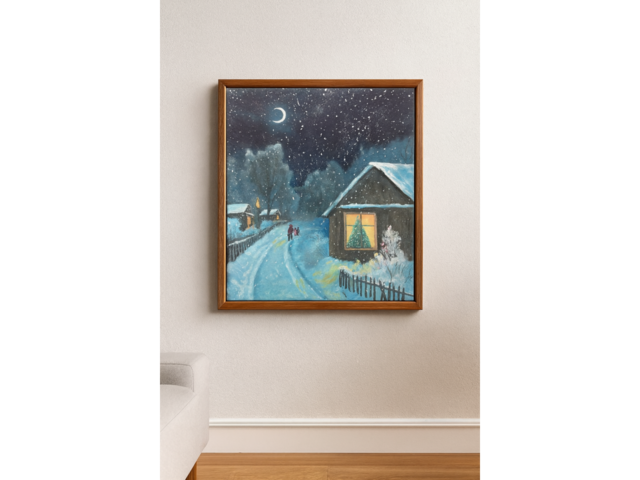 Картина «Зима справжня»