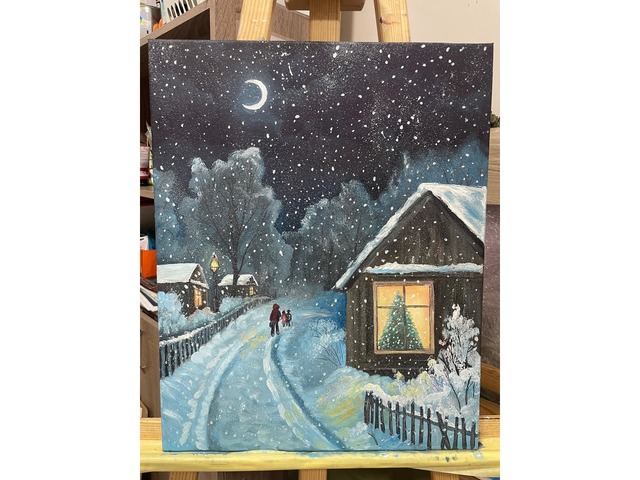 Картина «Зима справжня»