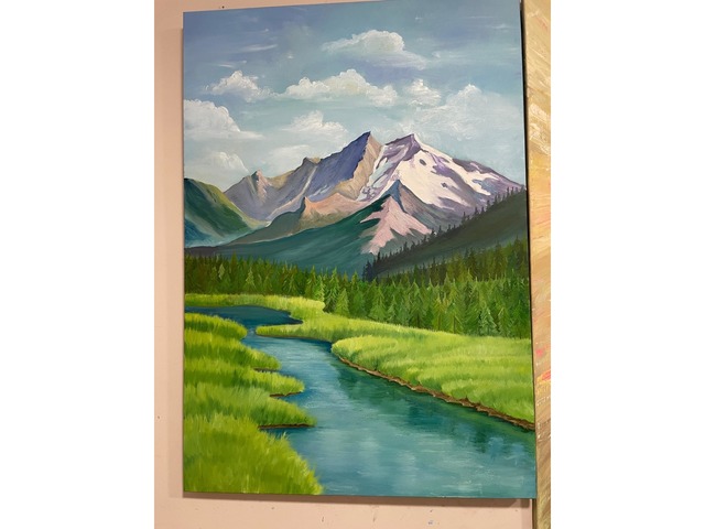 Картина «Карпатська тиша»