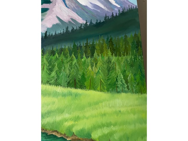 Картина «Карпатська тиша»