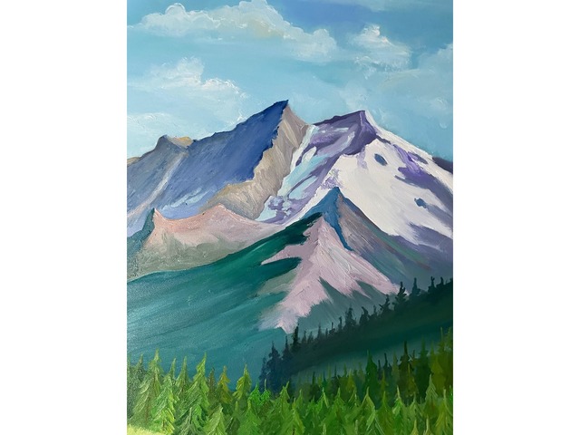 Картина «Карпатська тиша»