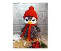 Пінгвін плюшевий, ручна робота