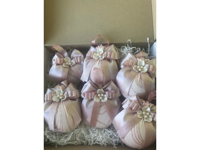 Ялинкові іграшки новорічні кулі