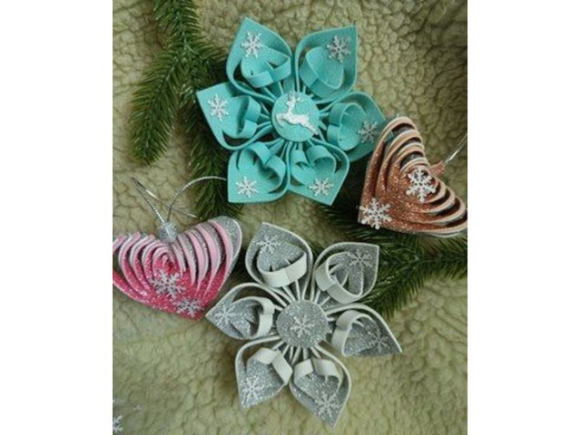 Ялинкові різдвяні, новорічні прикраси