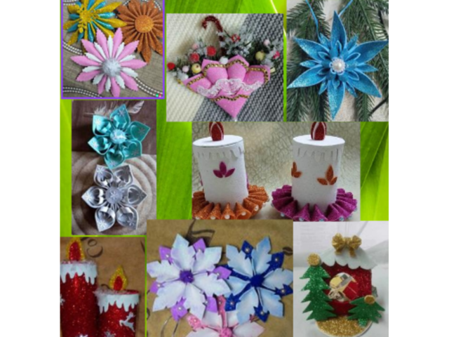 Ялинкові різдвяні, новорічні прикраси